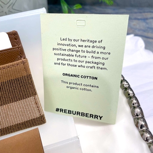 BURBERRY Sandon Canvas Check Slim Card Case NWT! - Picture 12 of 16